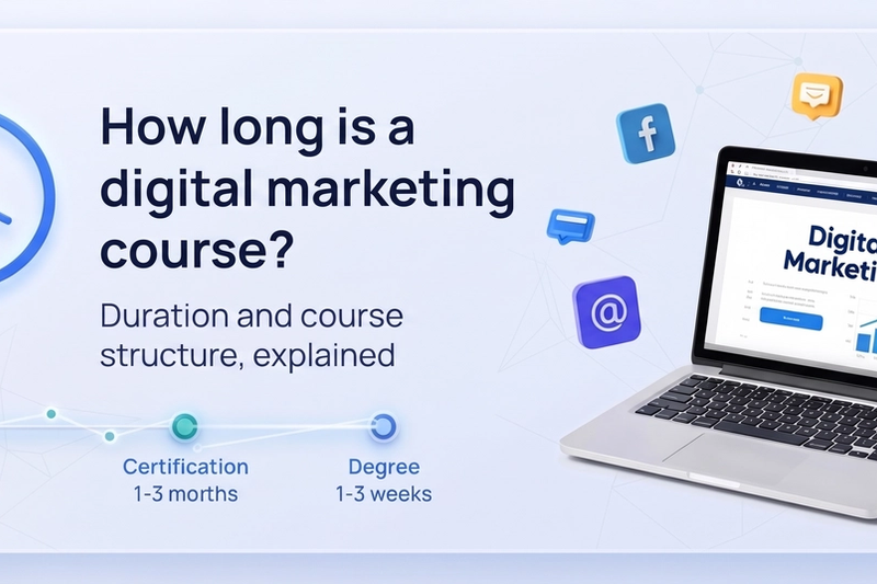 How Long Is a Digital Marketing Course? Duration & Course Structure Explained