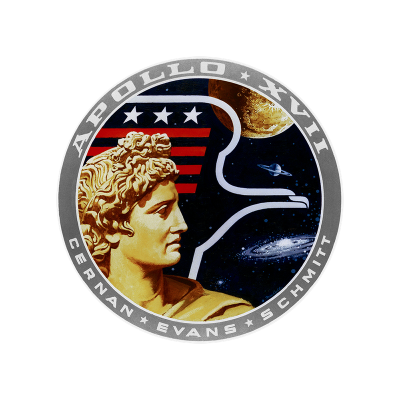 Direct Homage to the Apollo 17 Mission Patch