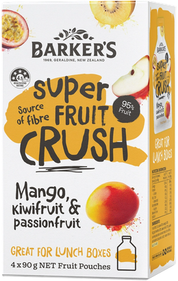Mango, Kiwifruit & Passionfruit Super Fruit Crush Multipack