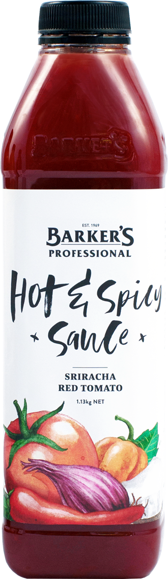 Barker's Professional Sriracha Red Tomato Hot & Spicy Sauce 1.13kg