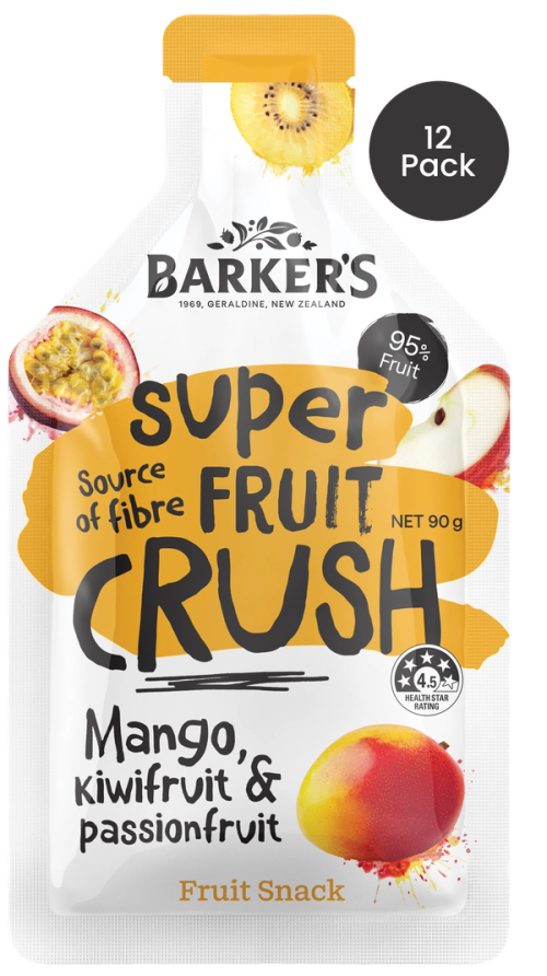 Mango, Kiwifruit & Passionfruit Super Fruit Crush (12 pack)