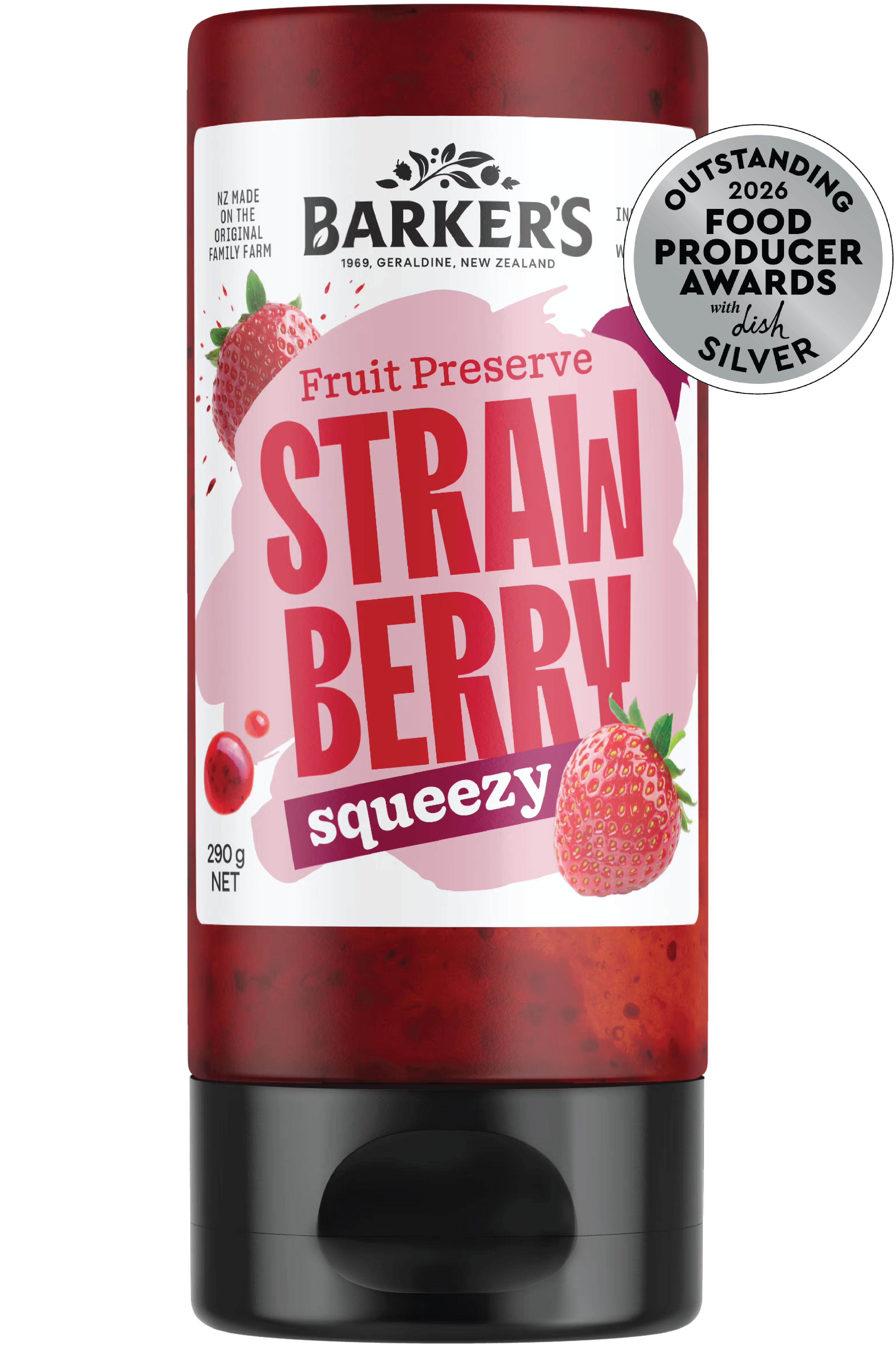 Strawberry Squeezy Fruit Preserve 290g