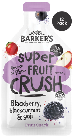 Blackberry, Blackcurrant & Goji Super Fruit Crush (12 pack)