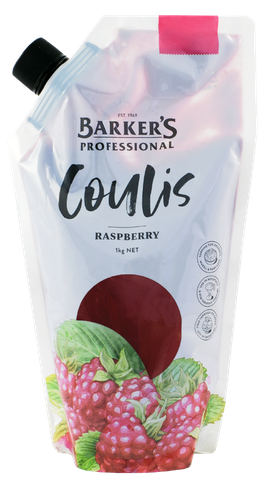 Barker's Professional Raspberry Coulis 1kg