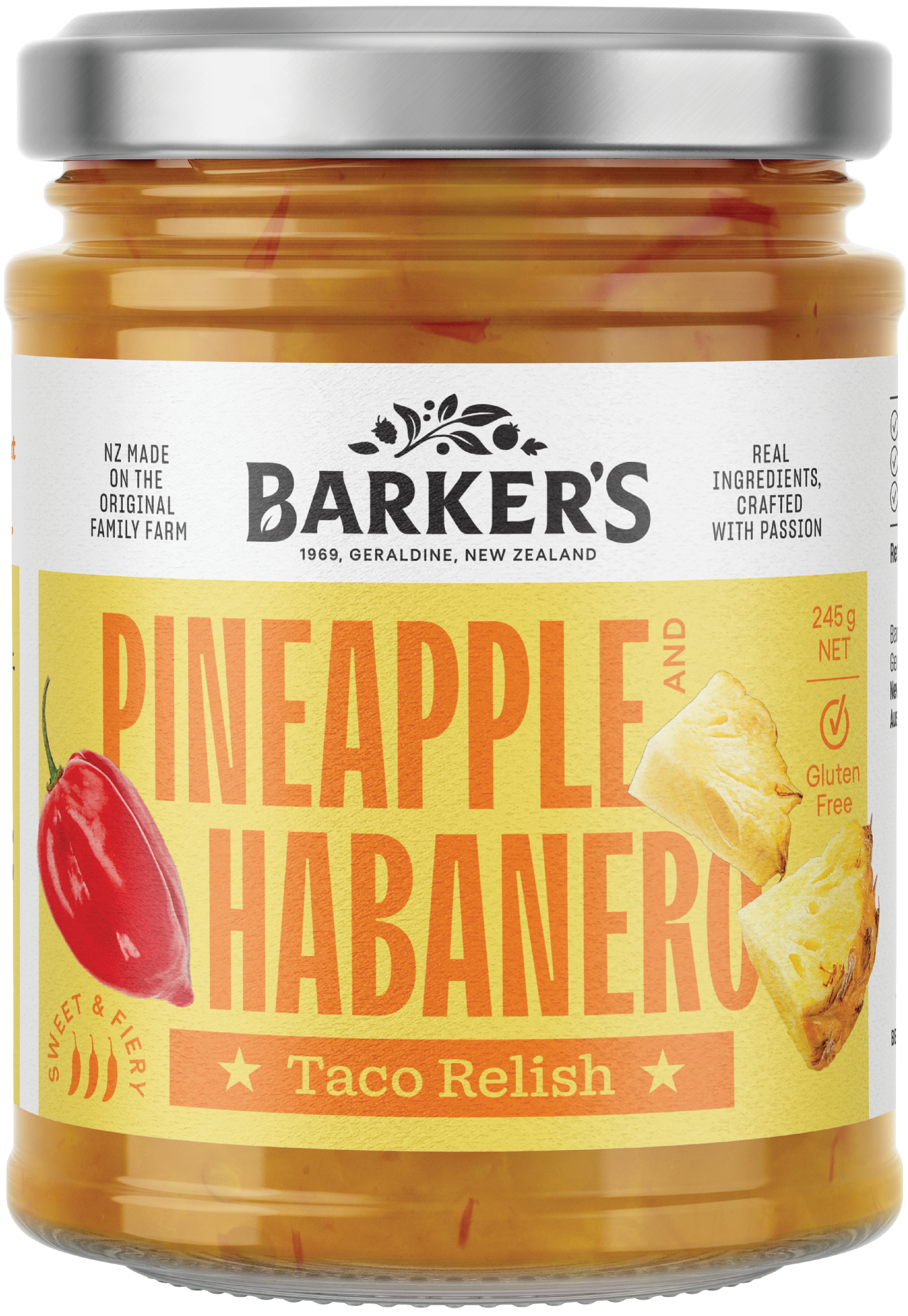 Pineapple & Habanero Taco Relish 245g