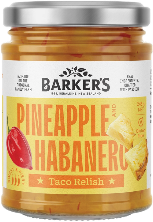 Pineapple & Habanero Taco Relish 245g