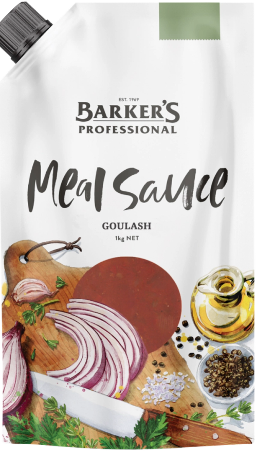 Barker's Professional Goulash Meal Sauce 1kg