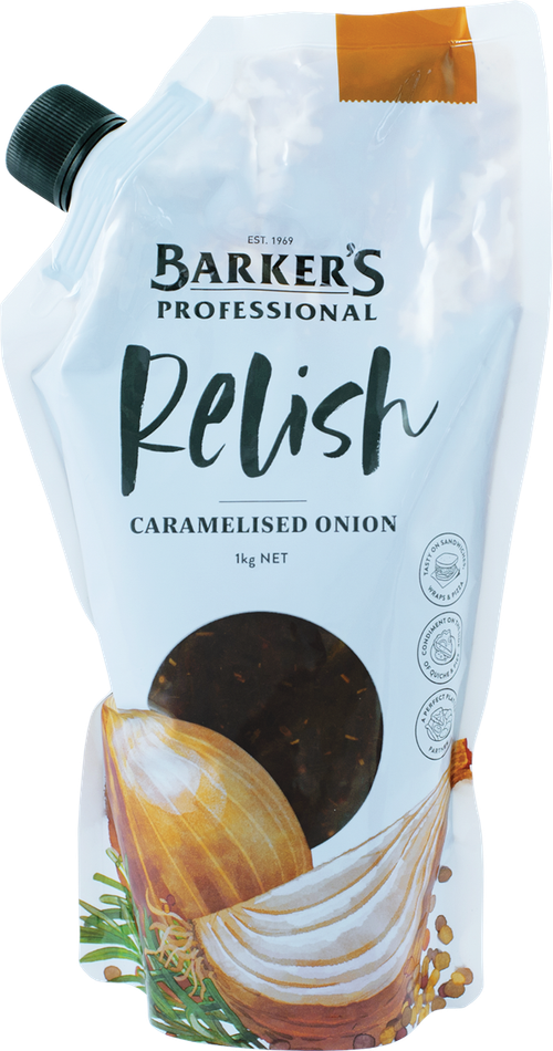 Barker's Professional Caramelised Onion Relish 1kg
