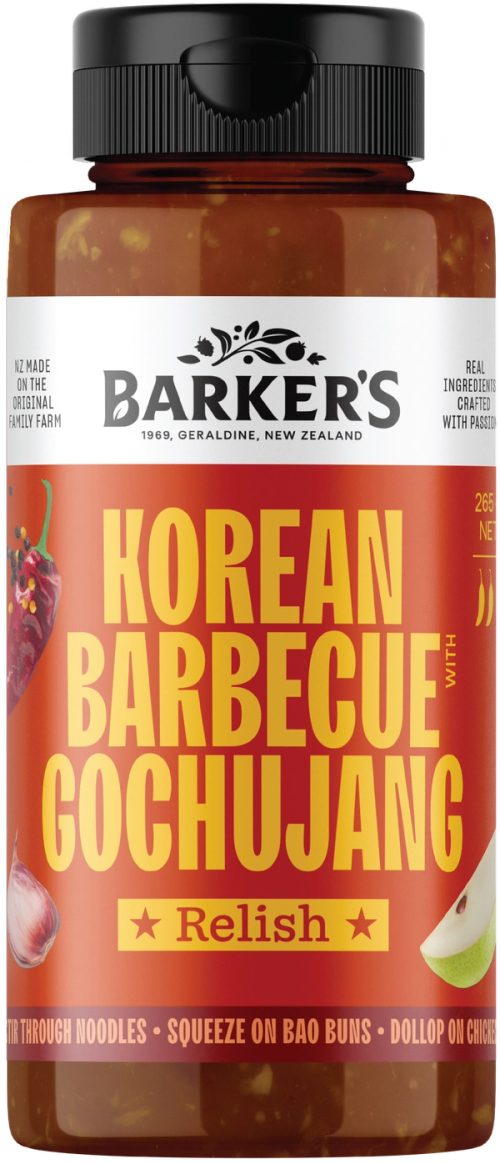 Korean Barbecue with Gochujang Squeezy Relish 265g