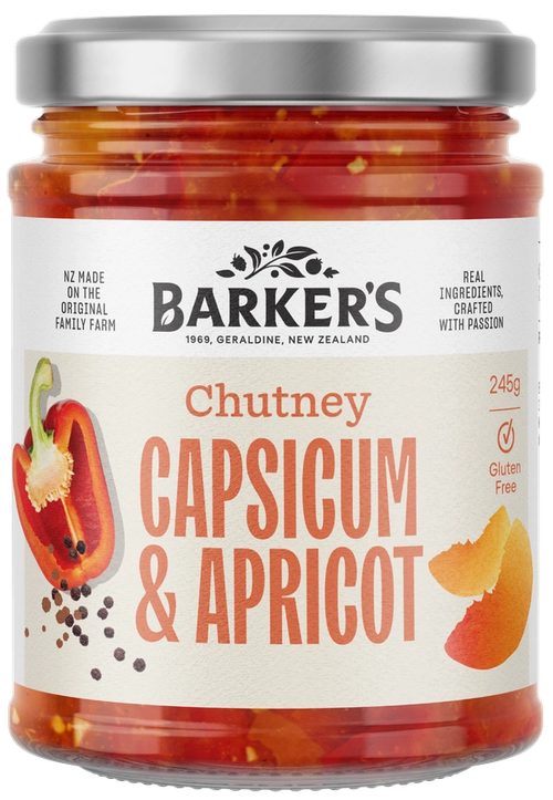 Capsicum & Apricot Chutney 245g