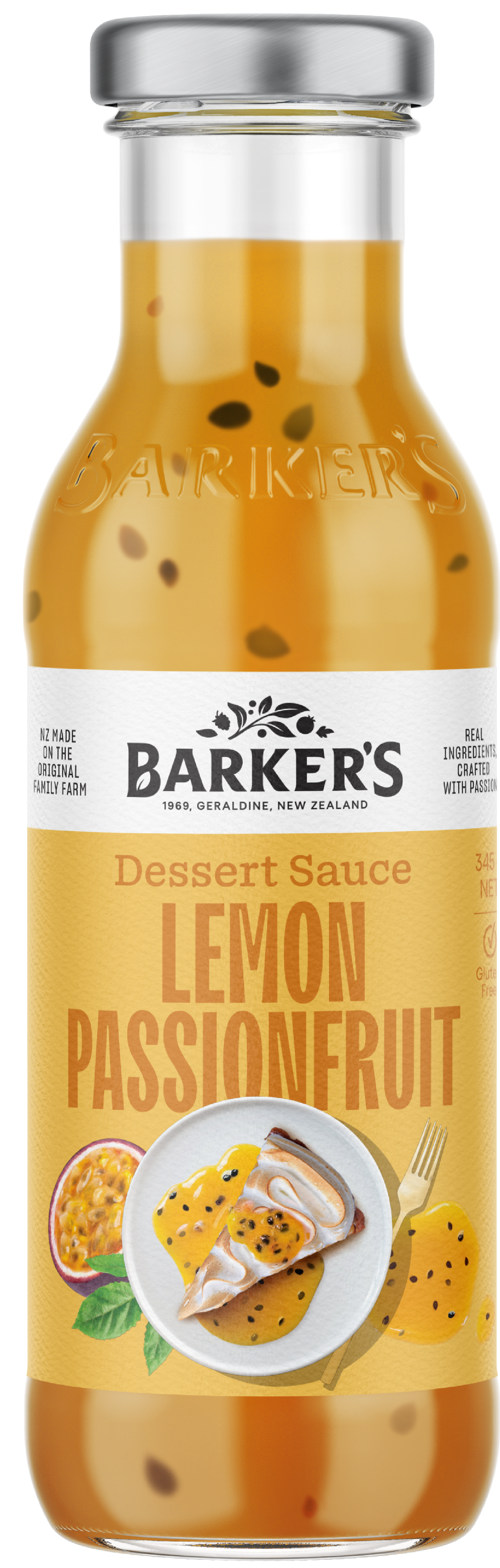 Lemon Passionfruit Dessert Sauce 345g