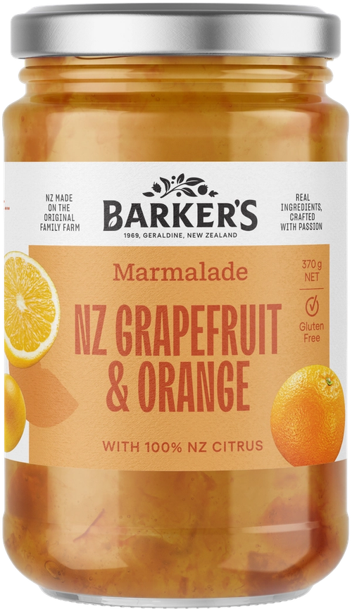 NZ Grapefruit & Orange Marmalade 370g