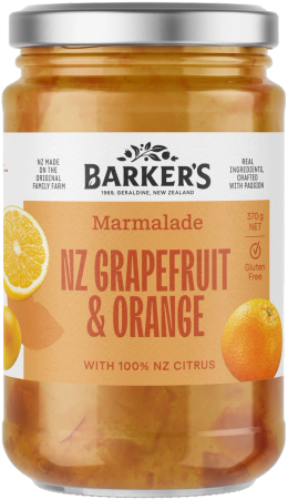 NZ Grapefruit & Orange Marmalade 370g