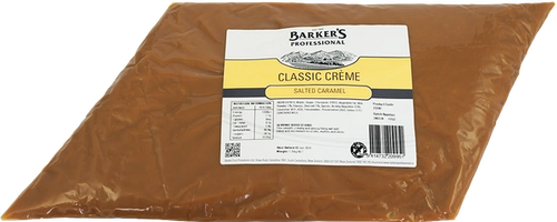 Barker's Professional Salted Caramel Classic Creme 1.25kg