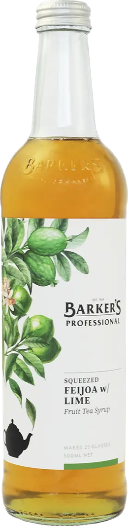 Feijoa & Lime Fruit Tea Syrup 500ml