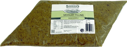 Barker's Professional Basil & Garlic Savoury Filling 1.25kg