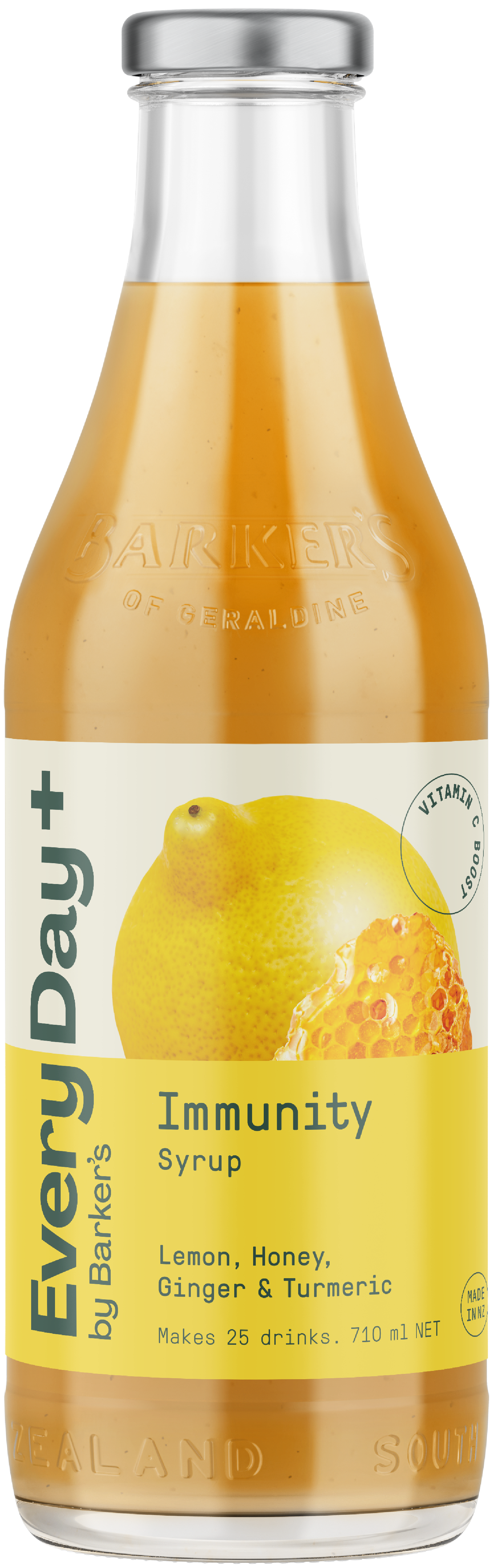 EveryDay+ Lemon, Honey, Ginger & Turmeric Immunity Syrup 710ml