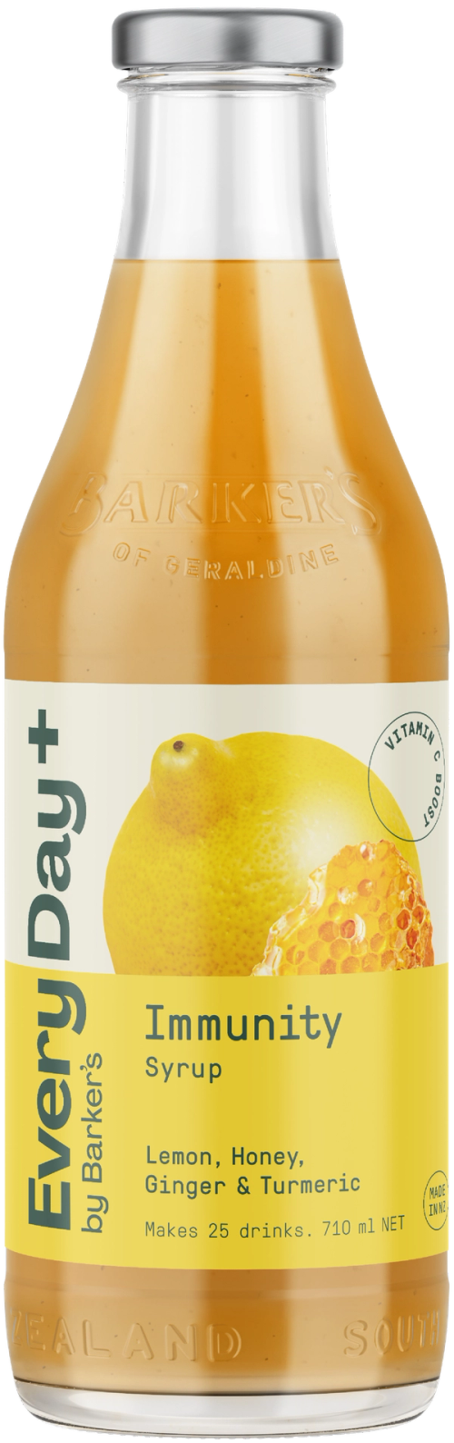 EveryDay+ Lemon, Honey, Ginger & Turmeric Immunity Syrup 710ml