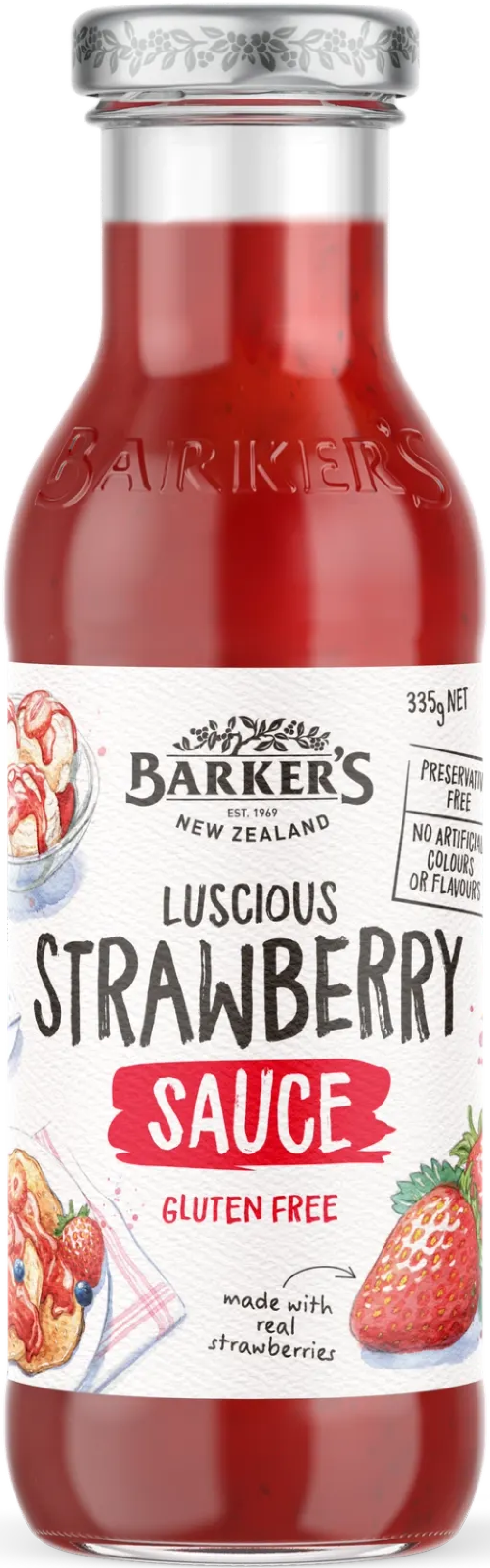 Shop Luscious Strawberry Sauce 3308