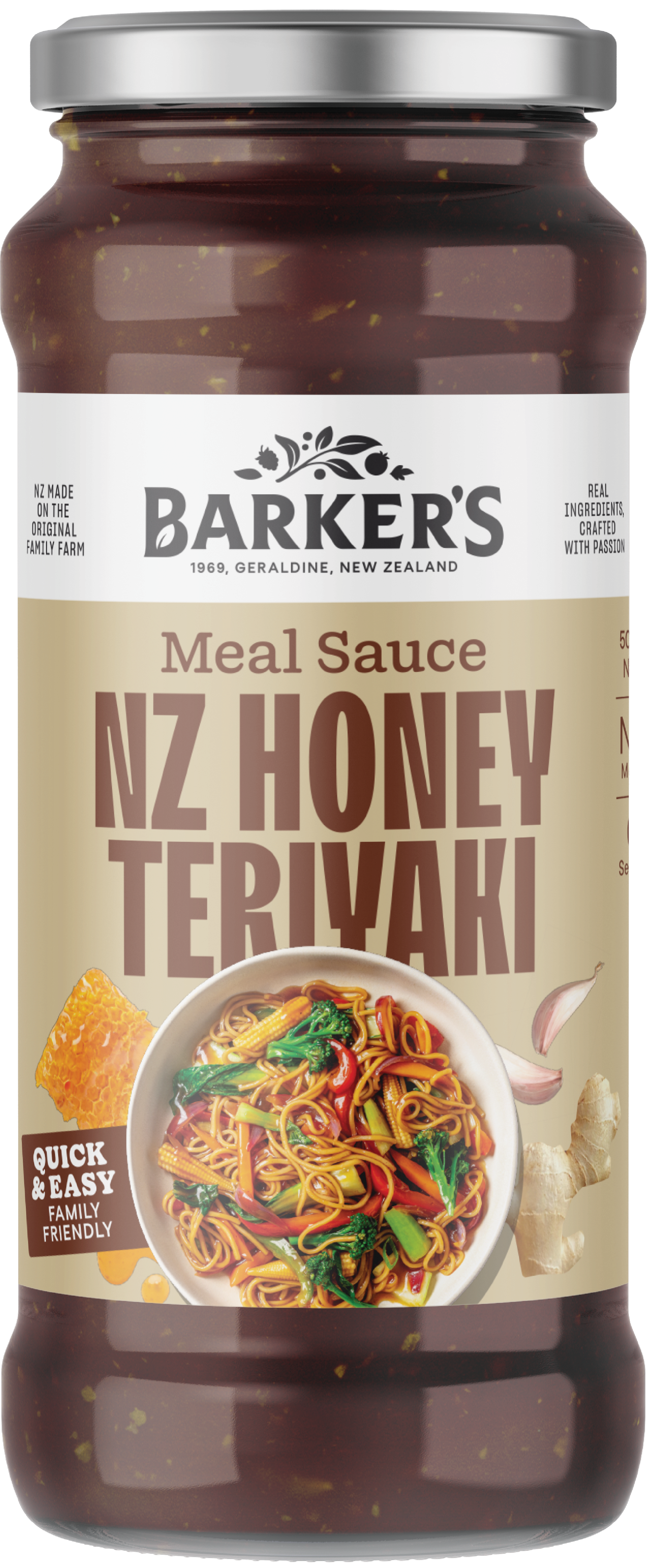 NZ Honey Teriyaki Meal Sauce 500g