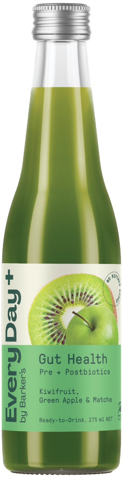 EveryDay+ Kiwifruit, Green Apple & Matcha Gut Health RTD (8 pack)