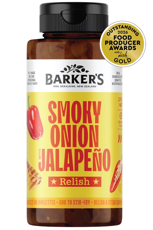 Smoky Onion with Jalapeño Squeezy Relish 270g