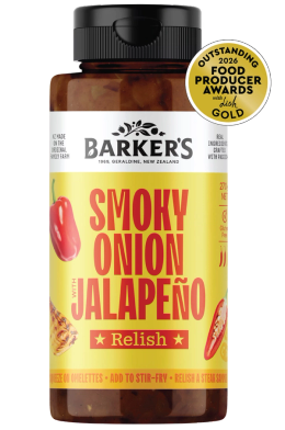 Smoky Onion with Jalapeño Squeezy Relish 270g