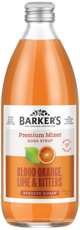 Blood Orange, Lime & Bitters Premium Mixer