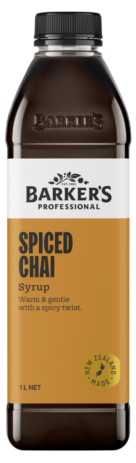Barker's Professional Spiced Chai Syrup (1 Litre)