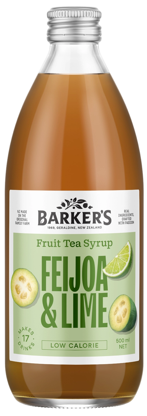 Feijoa & Lime Fruit Tea Syrup