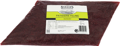 Barker's Professional Raspberry Patisserie Filling 1.25kg