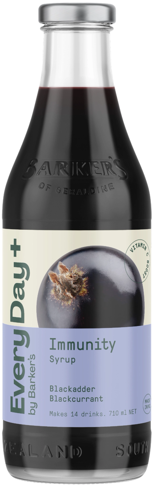 EveryDay+ Blackadder Blackcurrant Immunity Syrup 710ml
