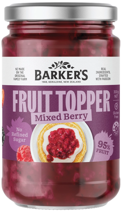 Mixed Berry Fruit Topper 300g