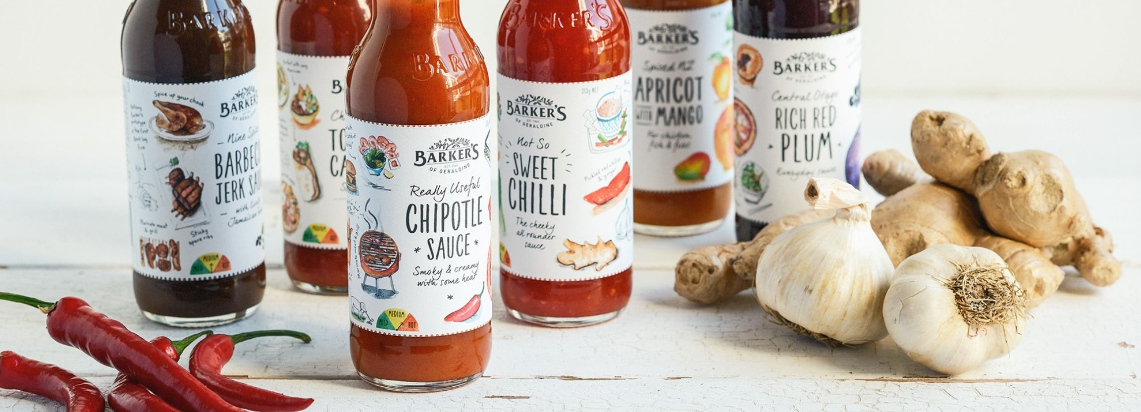 Savoury Sauces Barker's of Geraldine