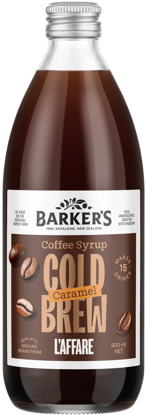 Caramel Cold Brew Coffee Syrup 500ml