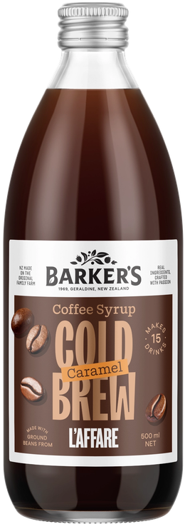 Caramel Cold Brew Coffee Syrup 500ml