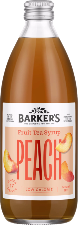Peach Fruit Tea Syrup