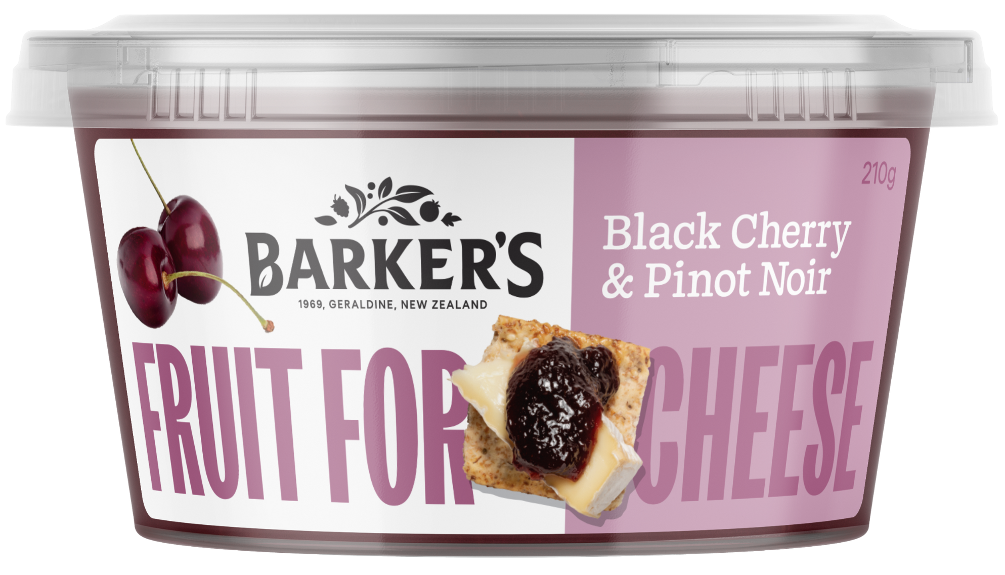 Black Cherry & Pinot Noir Fruit for Cheese 210g