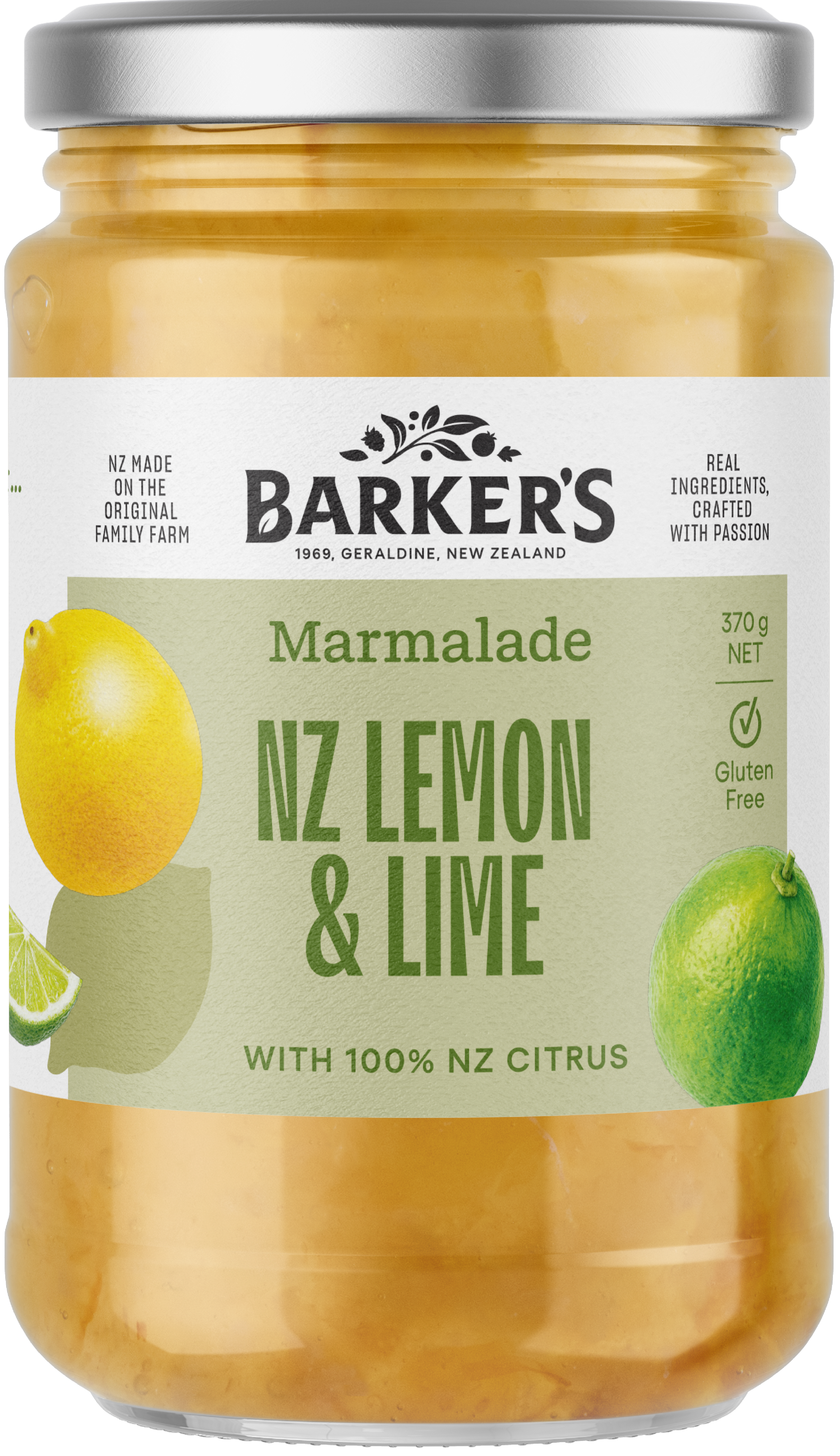 NZ Lemon & Lime Marmalade 370g