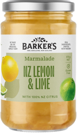 NZ Lemon & Lime Marmalade 370g
