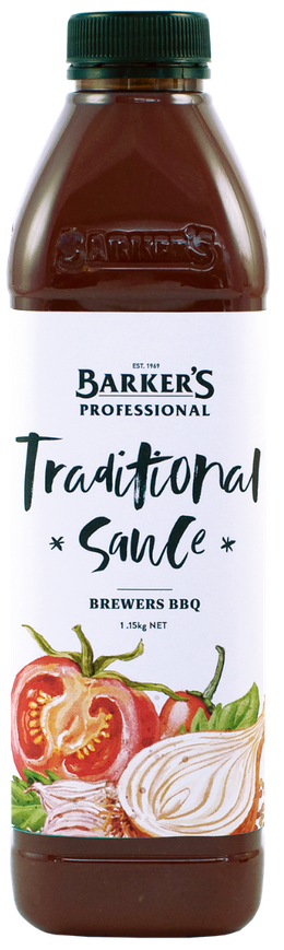 Barker's Professional Brewers BBQ Sauce 1.15kg