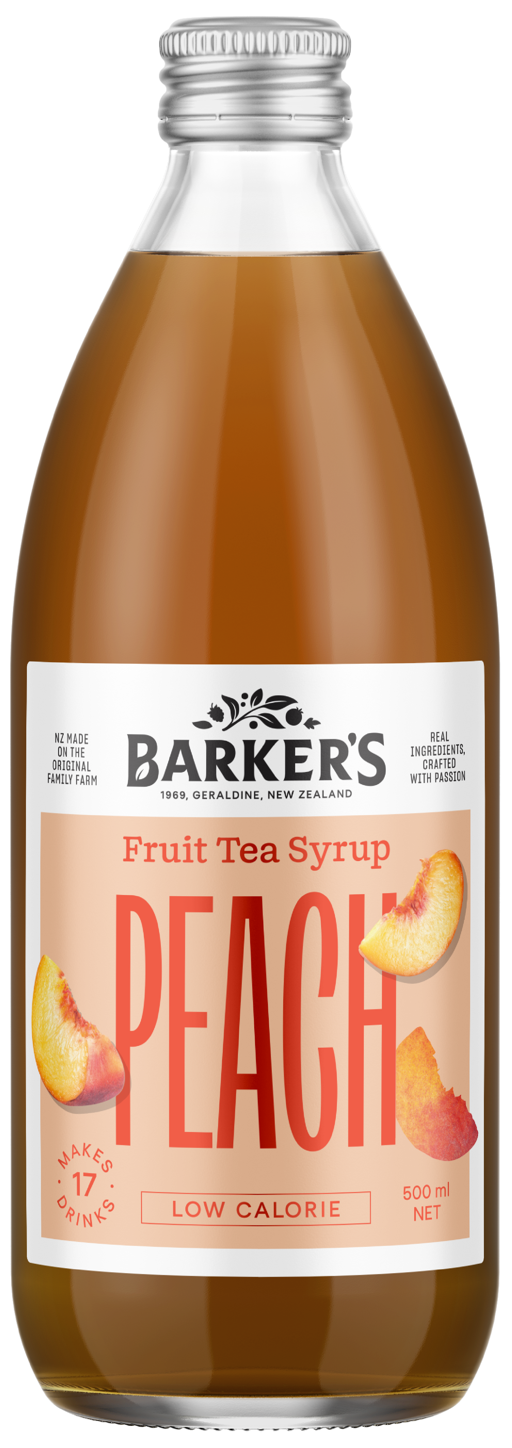 Peach Fruit Tea Syrup