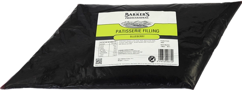 Barker's Professional Blueberry Patisserie Filling 1.25kg