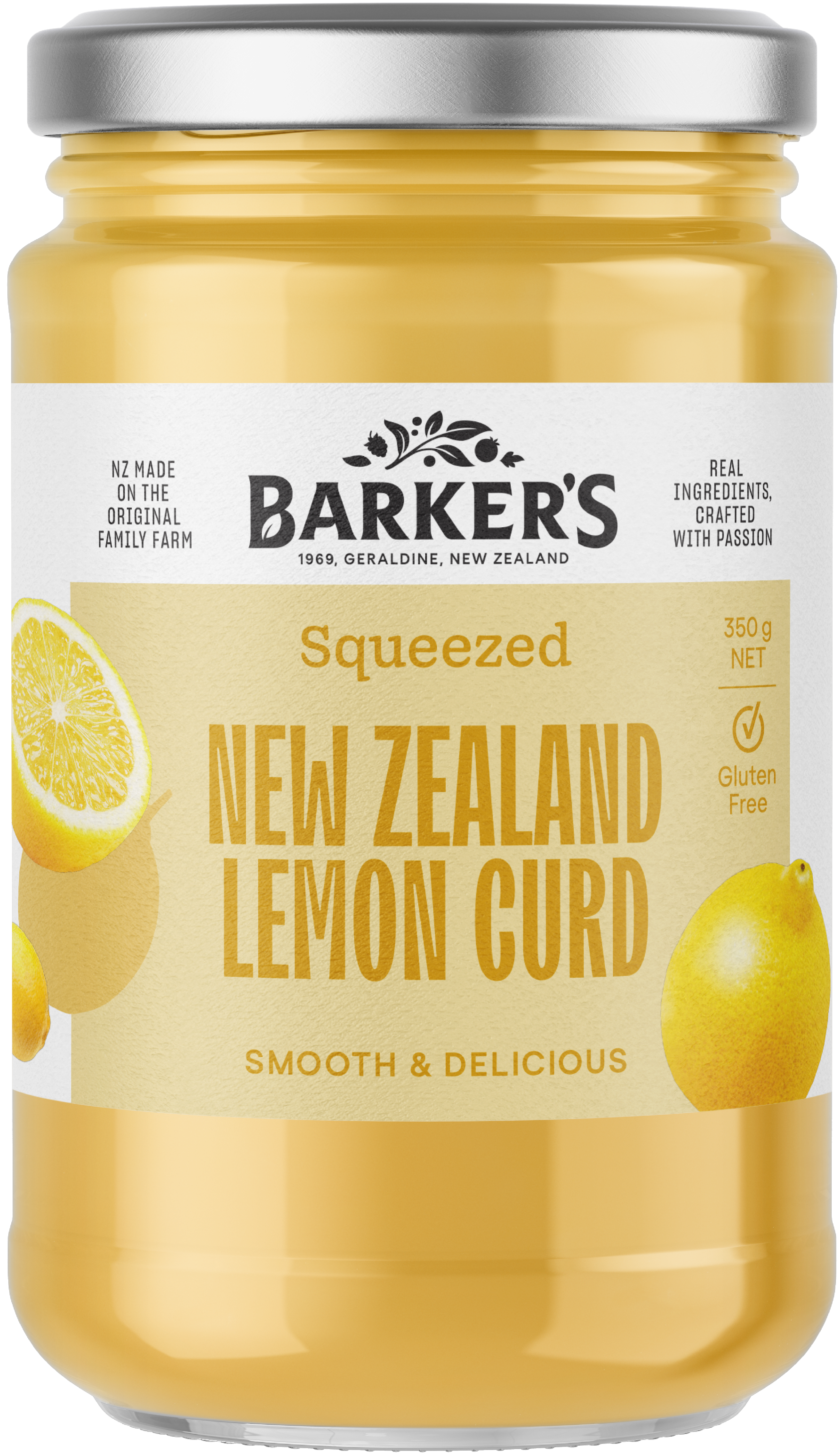 Squeezed NZ Lemon Curd 350g