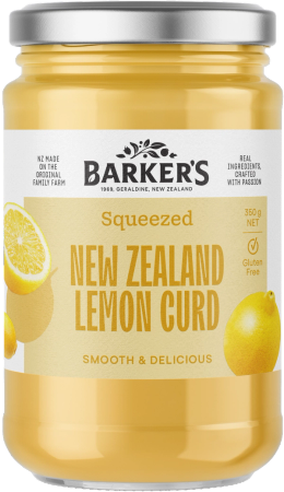 Squeezed NZ Lemon Curd 350g