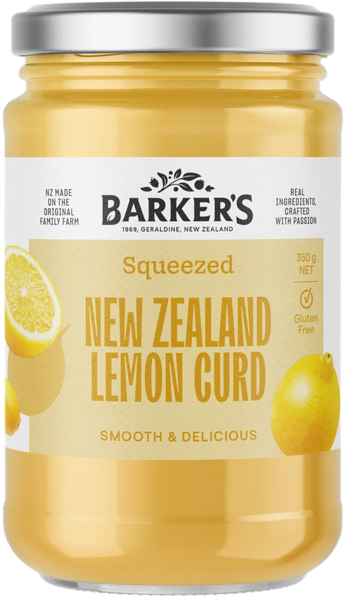 Squeezed NZ Lemon Curd 350g