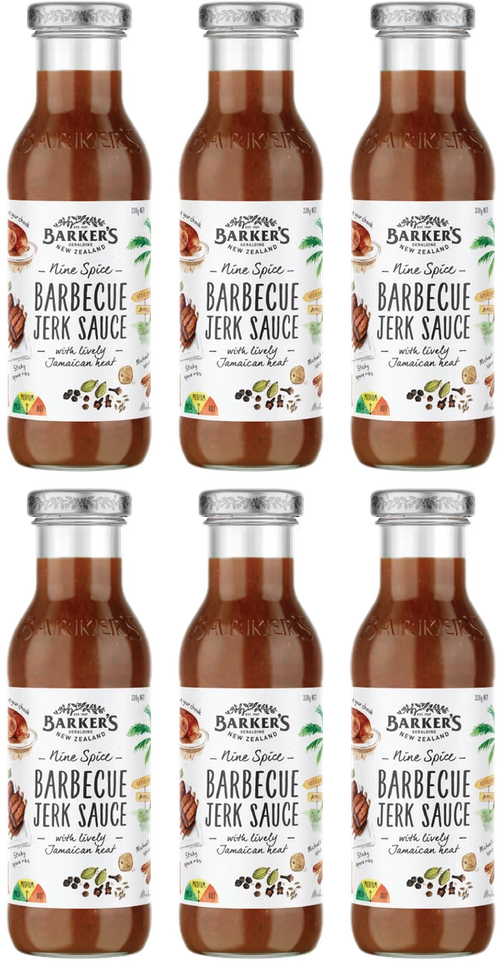 Nine Spice Barbecue Jerk Sauce (6x330g)