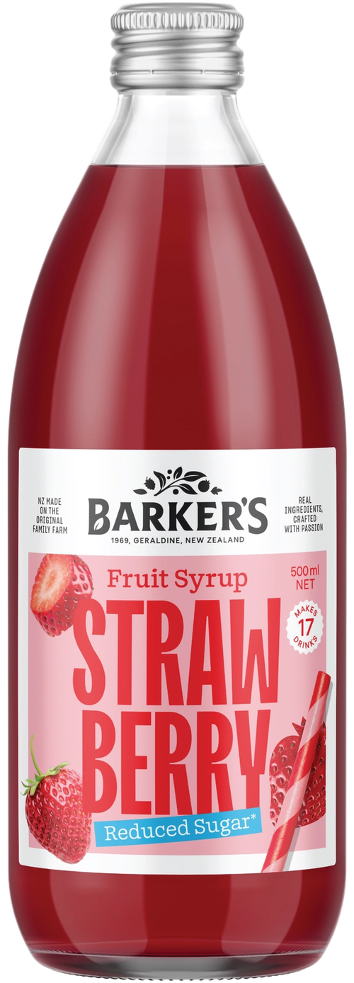 Strawberry Fruit Syrup 500ml