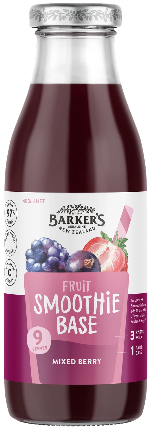 Mixed Berry Smoothie Base
