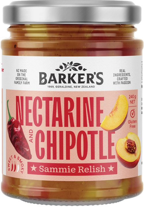Nectarine & Chipotle Sammie Relish 240g